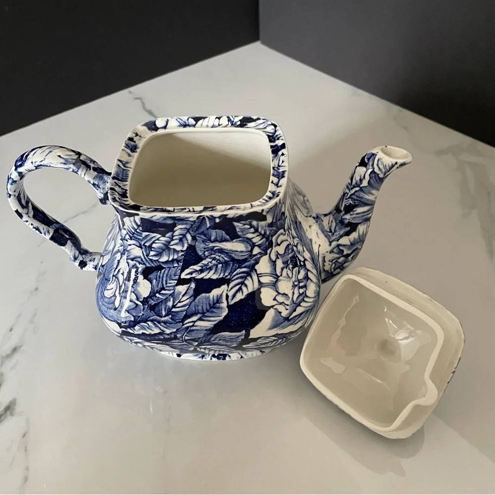 Bermuda Blue Teapot by Churchill